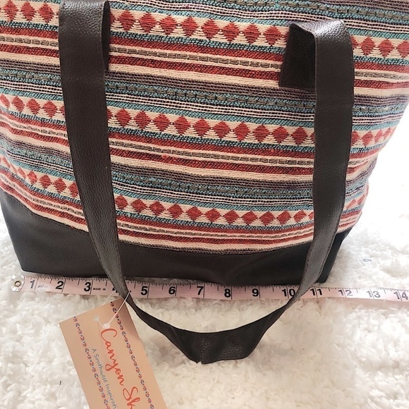 🆕 Canyon Sky southwestern aztec large tote… - Picture 7 of 12